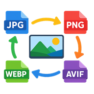 JPG/PNG/WebP/AVIF Image Converter